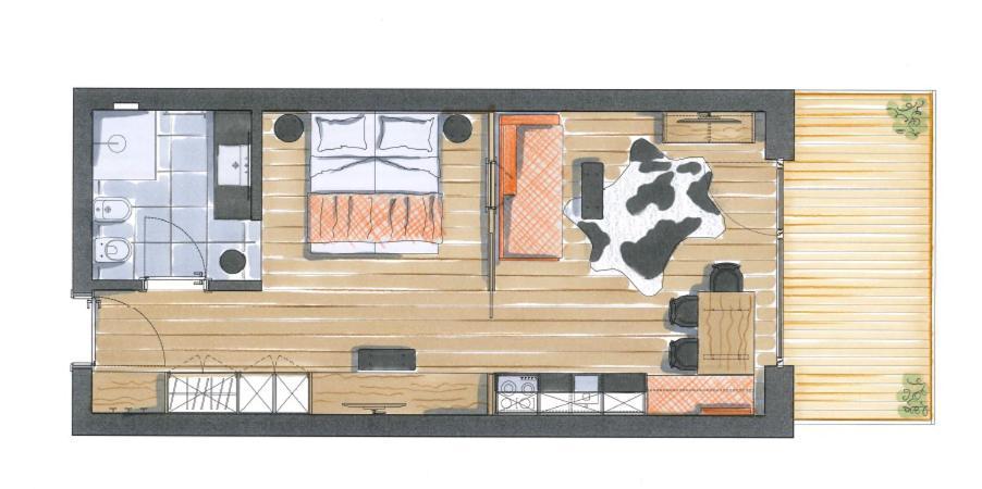 Chalet Nora 산 비질리오 디 마레베 외부 사진